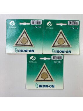 Girl Scouts Cookie Count Try-Its Iron-On Patches